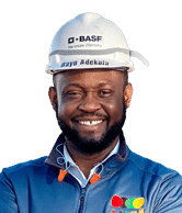 Headshot of Adebayo Adekola, senior director of site services at BASF Freeport
