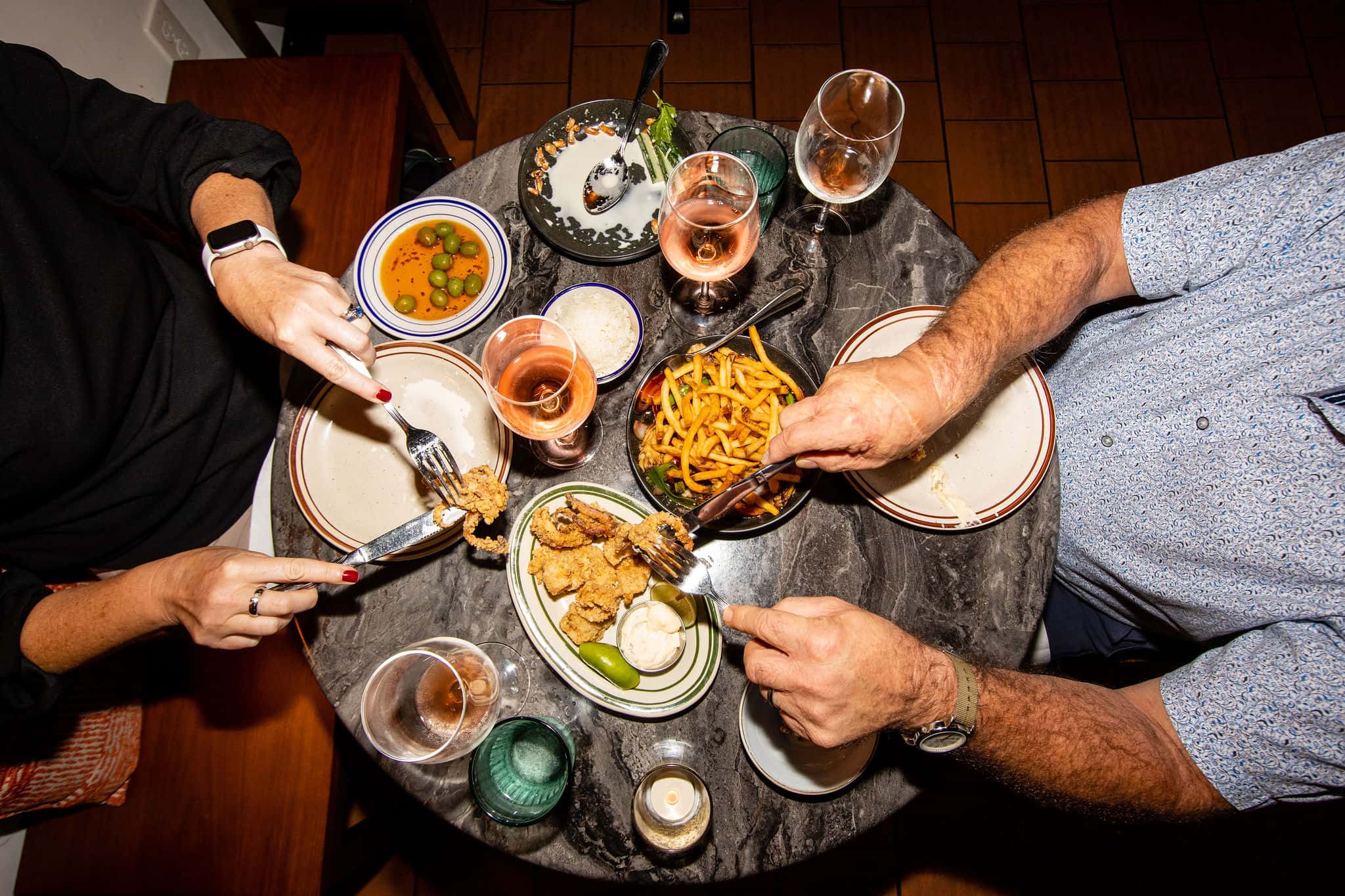 interior of a restaurant 
