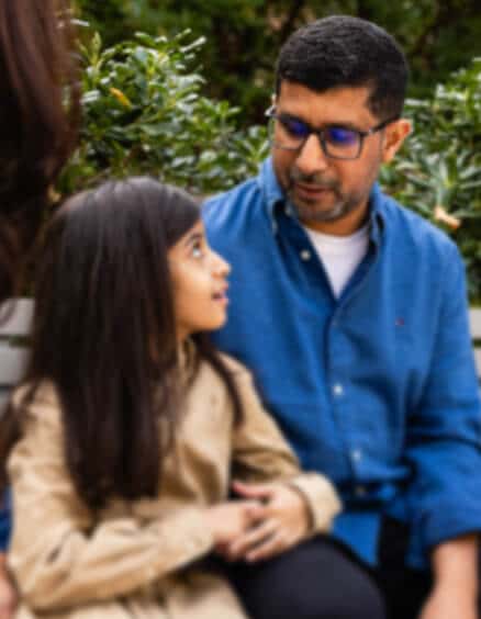 Leen and father Mohammed