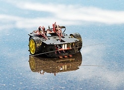 A creation from the SparkFun Autonomous Vehicle Competition.