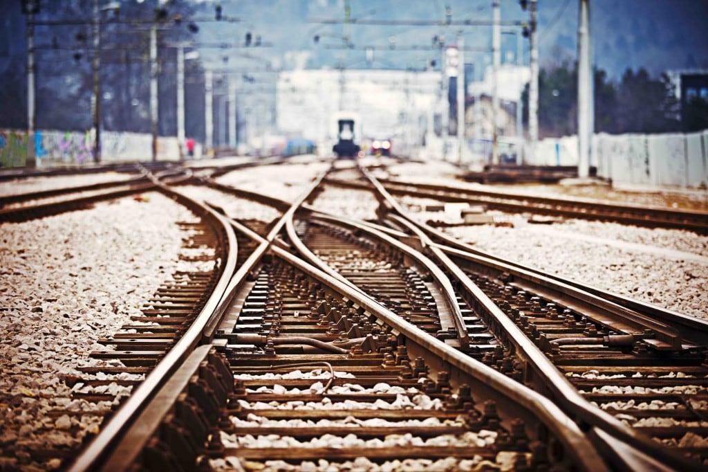 Railroad  track points