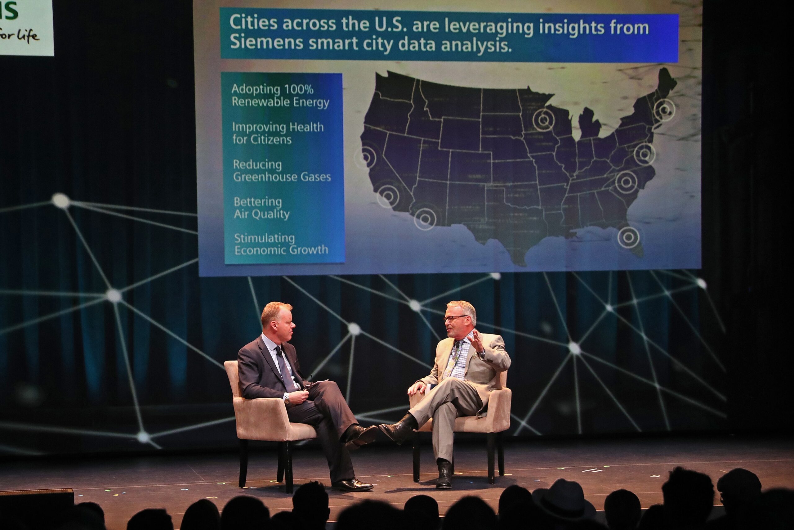 Mayor Dyer is partnering with Siemens to develop data-informed sustainability initiatives.
