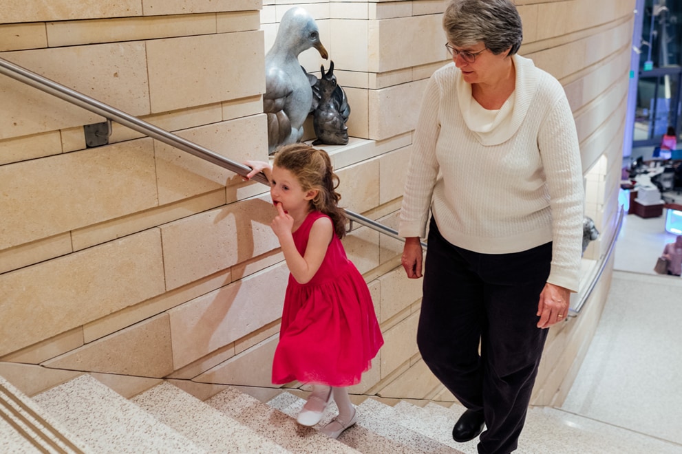 Molly was treated by Dr. Brenda Porter, one of the world’s leading experts on tuberous sclerosis.