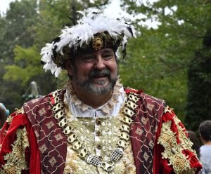 <em>Fred Nelson, as King Henry VIII</em>