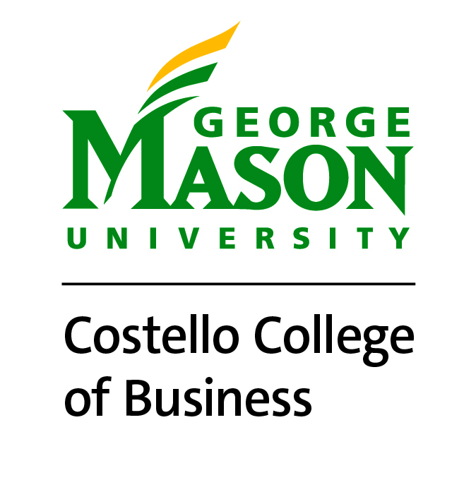 George mason university costello college of business logo.