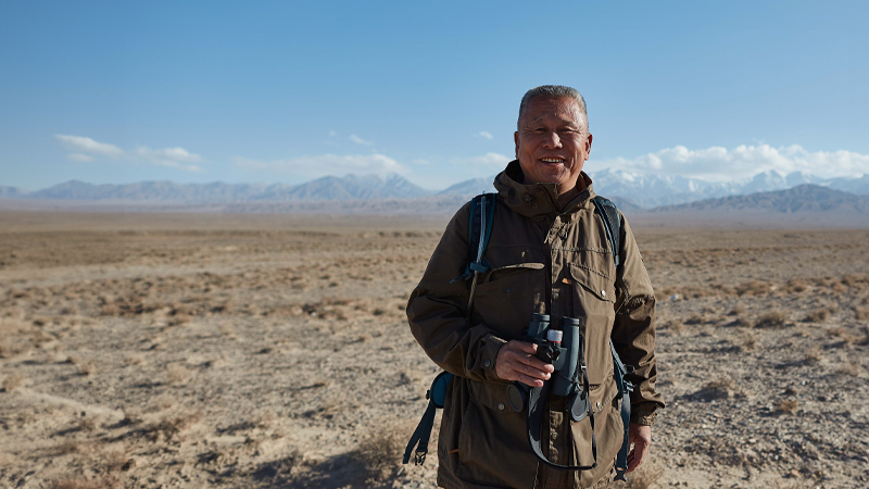 Preserving wild camels using an eye in the sky